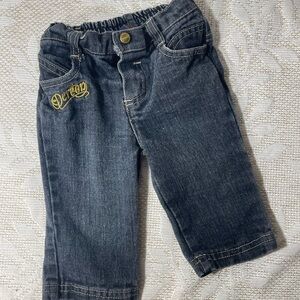 Dereon Blue Jeans Elastic Waist 0-3 months baby